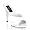 FLAIR-401-6, 4 1/2" Stiletto Heel PF Slid(Wht Le/Wht,6)