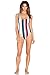 Women's Sexy Crewneck One Piece Beachwear Bikini Monokini Swimsuit Bating Suits(FBA)