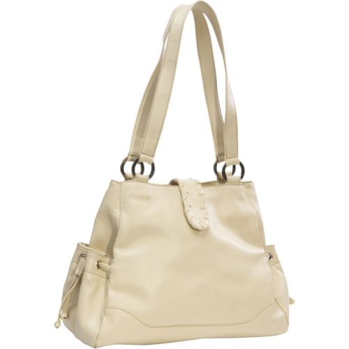 Piel Leather Womens Pyramid Handbag 2752