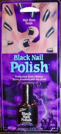 Halloween Black Nail Polish