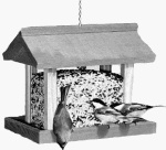 Perky Pet 50139 The Meadow Cedar Feeder, 6 lb capacity