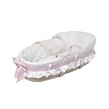 Moses Basket - 3 Ribbons