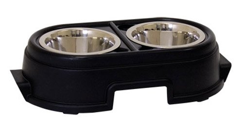Reviews Ourpets Healthy Pet Diner Elevated Dog Feeder Black 4