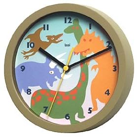 Kids&rsquo; Dinosaurs 8&rdquo; Wall Clock