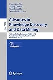 Advances in knowledge discovery and data mining : 16th Pacific-Asia Conference, PAKDD 2012, Kuala Lumpur, Malaysia, May 29-June 1, 2012 : proceedings
