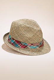 Woven Trilby Summer Hat