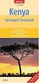 Kenya - Serengeti Map by Nelles (Nelles Maps) (English, Spanish, French, Italian and German Edition)