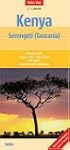 Kenya Serengeti (Tanzanie) : 1/1 100 000