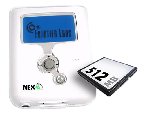 frontier labs ltd frontierlabs nex ia microdrive 512mb