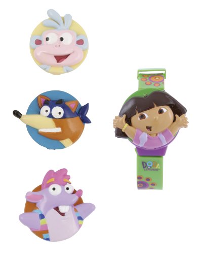 Childrens Toyshop  Toys : Dora The Explorer LCD Interchangeable Watch