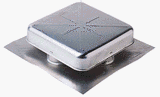 SQ MILL ALUM ROOF LOUVER