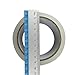 Packing Tape Dispenser with 8 Rolls-Ultra Adhesive Clear Packing Tape for Shipping, Packaging and Moving, 0.71 in x 1000 in (White)