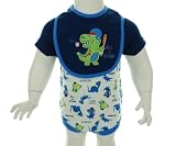 Bon Bebe Dinosaur Baseball Bodysuit