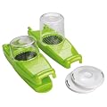 Genius 33482 Mini Nicer Dicer 7-teilig, kiwi