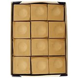 Silver Cup Chalk, Tan, 12-Piece Box