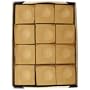 Silver Cup Chalk, Tan, 12-Piece Box