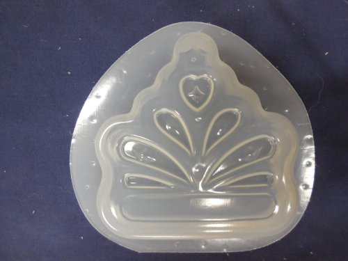 Princess Crown Tiara Soap Mold Qty-2 4758
