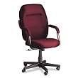 Global 4736BKPB07 Commerce Series High-Back Swivel/Tilt Chair, Rhapsody Burgundy Fabric