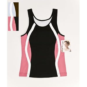 Pilates Suit Womens Core Comfort Exercise Workout Yoga Tank Top