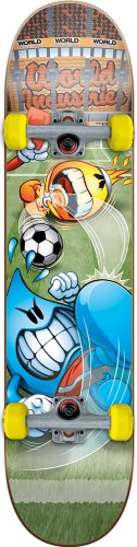 World Industries Character Soccer Nuts Mini Skateboard Complete (7.12)