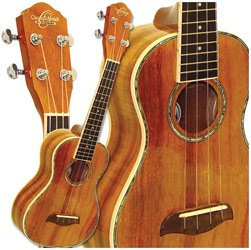 Childrens Toyshop  Musical Instruments : Oscar Schmidt OU5 Concert Koa Ukulele