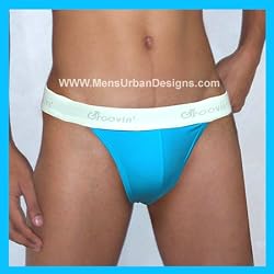 Groovin' Tanga Brief - Blue
