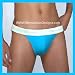 Groovin' Tanga Brief - Blue