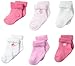 Gerber Baby-Girls Newborn 6 Pack Variety Socks