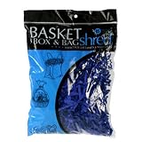 Gift Basket Bag and Box Shred 2 Oz Bag Blue