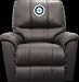 Xzipit MLB Seattle Mariners Leather Rocker Recliner