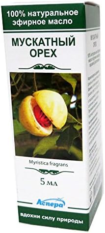 Nutmeg Essential Oil, 0.17 oz/ 5 ml (Aspera)