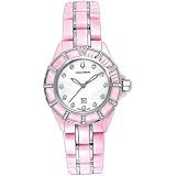 Accutron Watches Accutron Mirador Ceramic with 50 Diamonds Women's Watch