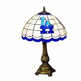 MLB Los Angeles Dodgers Tiffany Table Lamp
