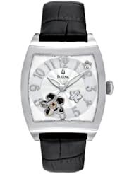 Bulova Womens 96P118 BVA Series Floral Aperture Dial Watch