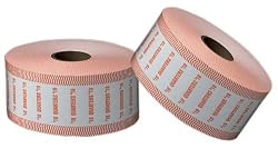PM Company SecurIT $10 Quarter Automatic Coin Wrap Rolls, White/Orange, 1900 Wrappers per Roll, 8 Rolls per Carton (51925)