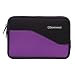 SimpleSleeve for Kindle Fire, Premium Protective Neoprene Sleeve in Black/Purple, for the NEW Kindle Fire 7