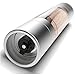 Salt & Pepper Grinder Set - 2 in 1 Combo Stainless Steel Mill - Dual Action Adjustable Tool Built to Last by BruArcher