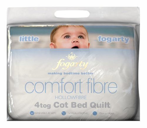 Little Fogarty Comfort Firbe Cot Bed Quilt, 120X150CM