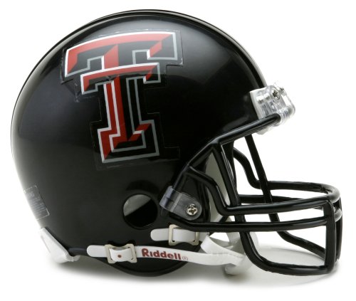 Riddell Texas Tech Red Mini Helmet