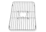 Extra Large Sink Protector Stainless Steel with coated feet