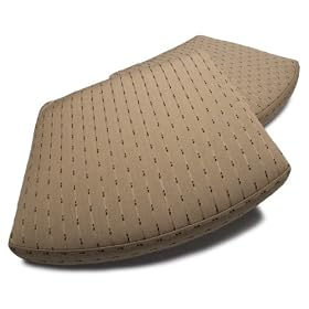 Strathwood St. Thomas Deep Seating Arm Chair Cushion, Set of 2, Renata Hemp from Furniture Cushions