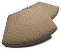 Strathwood St. Thomas Deep Seating Arm Chair Cushion, Set of 2, Renata Hemp