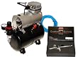 IWATA CM-B .18mm FINE AIRBRUSH WITH ABD TC-20T TANK COMPRESSOR