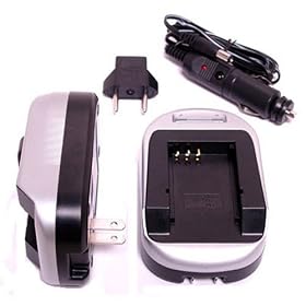 Maximal Power FC600 NIK EN-EL11 Rapid Travel Charger for Nikon Battery (Silver)