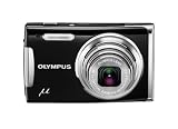 Olympus mju 1060 Digitalkamera (10 Megapixel, 7-fach opt. Zoom, 3 Display, Bildstabilisator) midnight black
