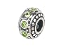 Zable(tm) Sterling Silver Crystal Birthstone August Bead / Charm