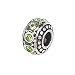 Zable(tm) Sterling Silver Crystal Birthstone August Bead / Charm