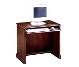 DMi Andover Wood Computer Desk in Sherwood Mahogany
