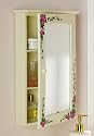 Furniture online: Pink Rose Floral Bathroom Medicine Wall Cabinet By Collections Etc