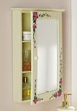 Pink Rose Floral Bathroom Medicine Wall Cabinet By Collections Etc